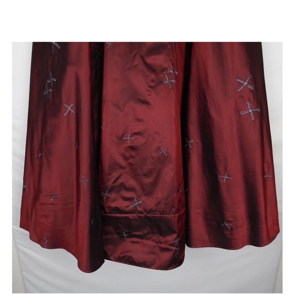 Vintage‎ Armand Ventilo Collection Silk A Maxi Skirt SZ 38(US SZ6) Embellished - Picture 4 of 6